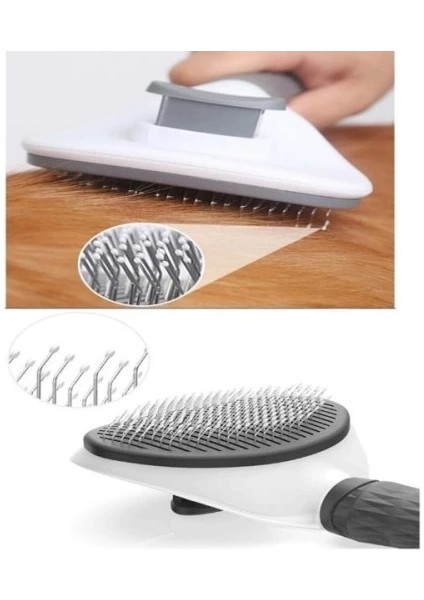 Otomatik Temizlenen Evcil Hayvan Tarağı Gri fiyatları