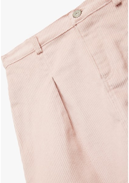 Düğmeli Diz Üstü Pileli Pamuklu Etek modelleri