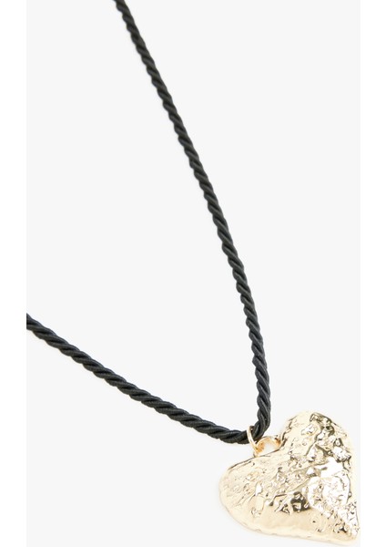 Dokulu Kalp Kolye modelleri