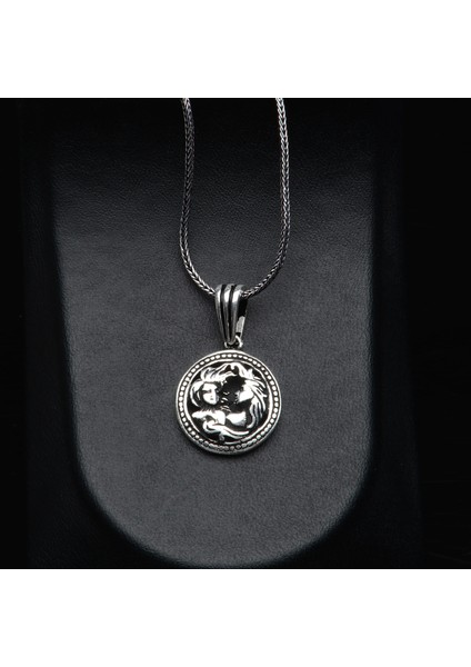 544 Ikizler Burcu Gümüş Kolye fiyatları