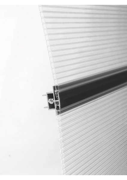 Lupın Kapı Pencere Üstü Pratik Sundurma 105X360 - Şeffaf