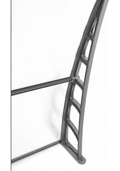 Lupın Kapı Pencere Üstü Pratik Sundurma 105X120 - Şeffaf modelleri