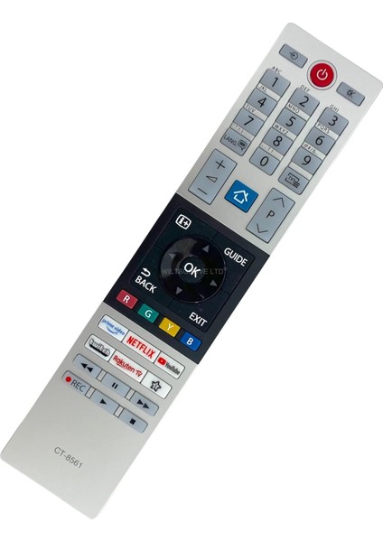 Toshıba CT-8561 Android LED Tv Kumanda Toshıba Toshiba 43UK3163DG 50UK3163DG 55UK3163DG 65UK3163DG modelleri