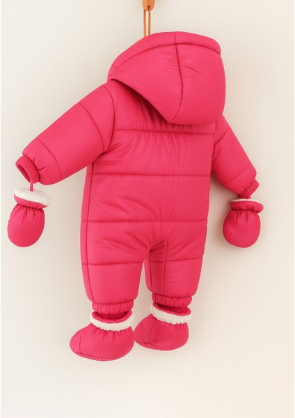 Yağmur-Soğuk Geçirmez Kapüşonlu Çıkarılabilir Eldiven ve Patikli Bebek Kozmonot fiyatları