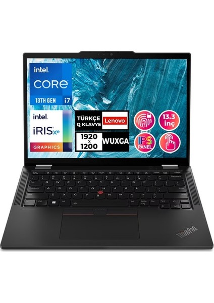 Thinkpad X13 Yoga G4 I7-1355U 16GB 512GB SSD 13.3" W11P Dokunmatik 2 In 1 Pc 21F3S2GKTX 009