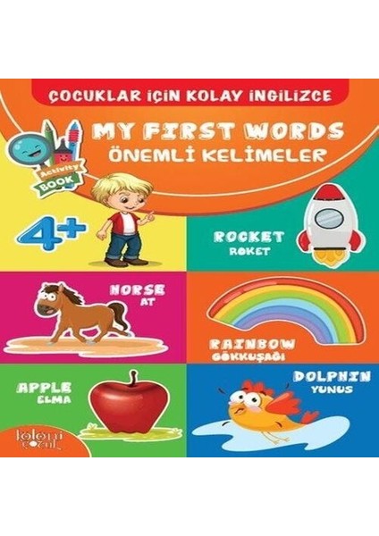 Çocuklar Için Kolay Ingilizce - My First Words Önemli Kelimeler