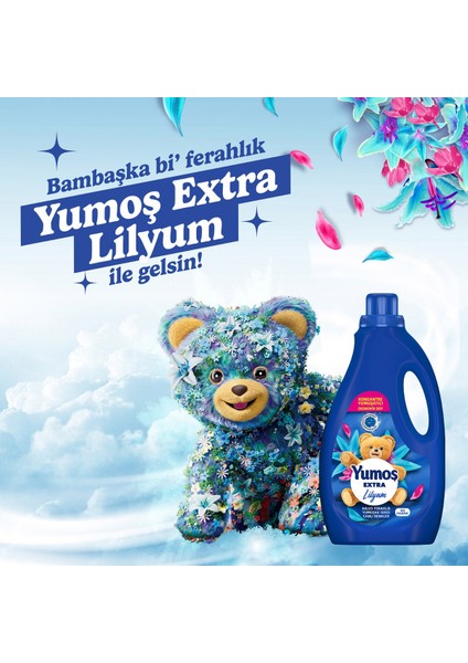 Extra Konsantre Çamaşır Yumuşatıcısı Lilyum 105 Yıkama 2520ML X2 modelleri