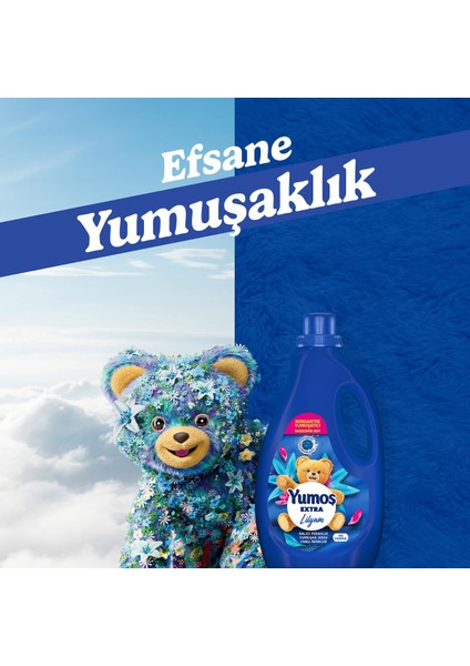 Extra Konsantre Çamaşır Yumuşatıcısı Lilyum 105 Yıkama 2520ML X2