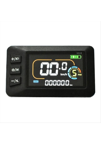 G518 LCD Ekran 24/36/48/60V/72V Scooter LCD Panel Renkli Ekran (Yurt Dışından) modelleri