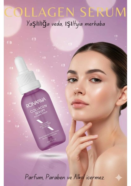 Kolajen Serum - Botox Etkili, Allantoin, Salisilik Asit, Hyalüronik Asit - 30ML fiyatları