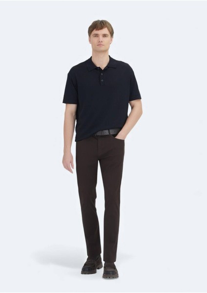 Siyah Polo Yaka Düz Örgü Triko fiyatları