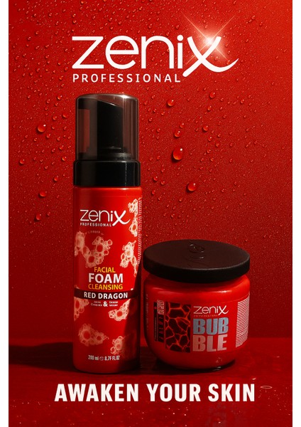 Red Dragon Cilt Temizleme Köpüğü / Bubblekil Mask Set