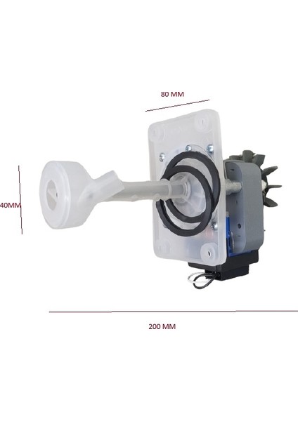 Buz Makinası Pompası GRE-544X 100W 220V Küçük Kafa