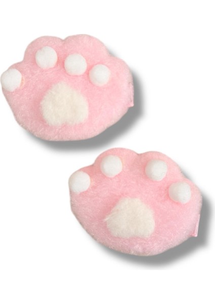 Pofuduk Pati Figürlü Pembe Beyaz Renk 6 cm Çiftli Çocuk Pens Toka 2 Adet Set fiyatları