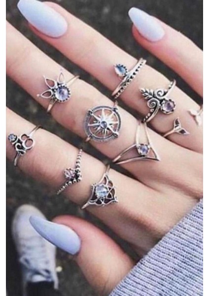 Honour Yüzük Set - Gümüş