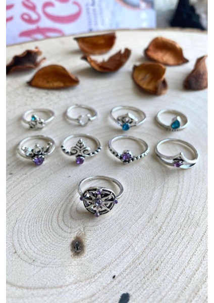 Honour Yüzük Set - Gümüş modelleri