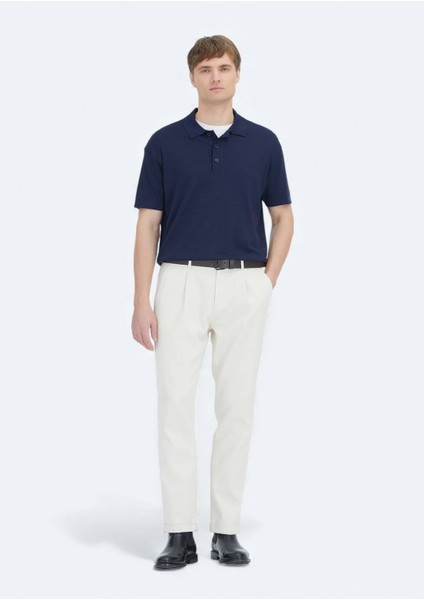 Lacivert Polo Yaka Düz Örgü Triko fiyatları