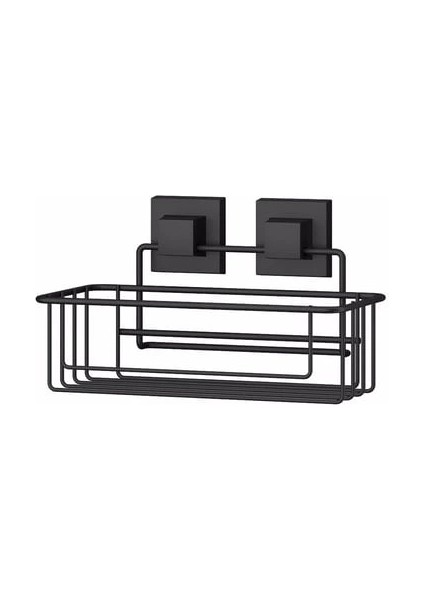 Tek Katlı Banyo Rafı Paslanmaz Yapışkanlı Easyfix Siyah fiyatları