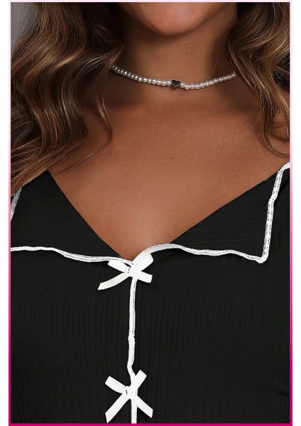 Şortlu Pijama Takımı , Ince Askılı Kadın Gecelik