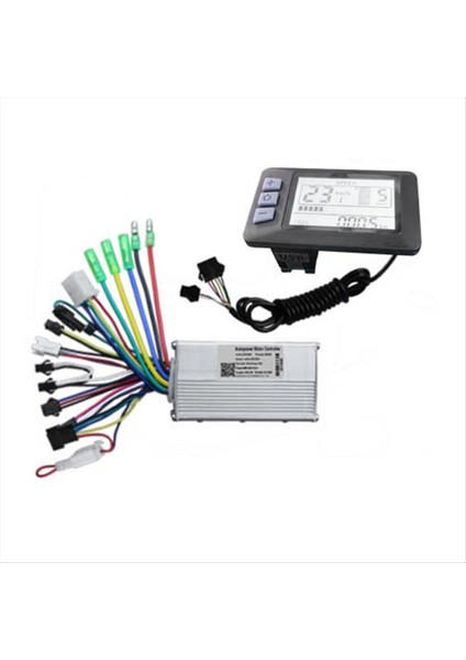 Elektrikli Scooter Için P3H LCD Ekran Kontrol Cihazı Elektrikli Bisiklet Ölçer (Yurt Dışından)