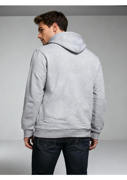 Snoopy Christmas Cozy Sweatshirt Gri Kapüşonlu Özel Tasarım Pamuklu modelleri