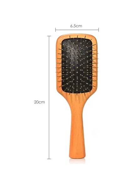 Çelik Iğne Uçlu Bambu Tarak 21 cm 12'li Paket indirimleri