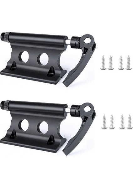 Suv Römork Yol Bisikleti Için 2 Adet Bisiklet Çatal Montajlı Kamyon Kasası Tavanı, Siyah (Yurt Dışından)