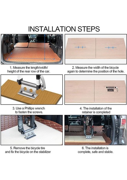 Suv Römork Yol Bisikleti Için 2 Adet Bisiklet Çatal Montajlı Kamyon Kasası Tavanı, Siyah (Yurt Dışından) fiyatları