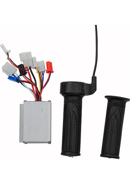 Elektrikli Bisiklet Scooter Aksesuarları Motor Fırçalı Kontrol Cihazı 24V 250W (Yurt Dışından)