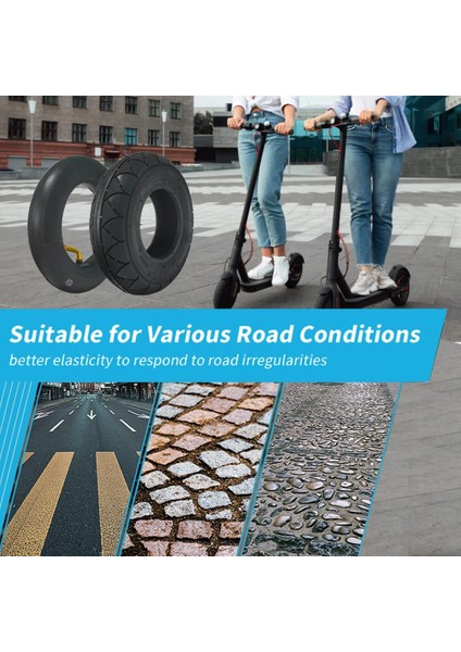 Razor E100, E150, E200, Power Core E100 Için 200X50 Lastik ve Iç Lastik Seti (Yurt Dışından) indirimleri