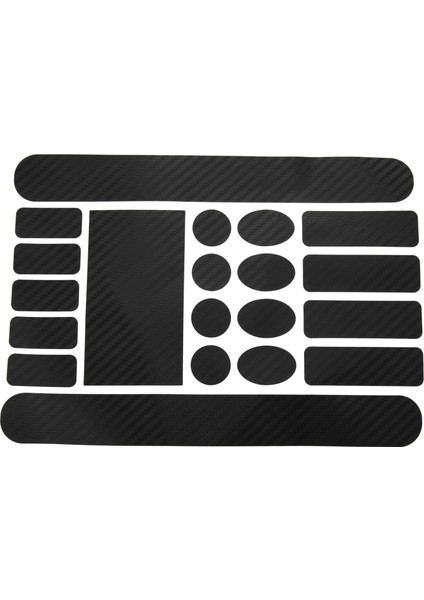 Bisiklet Zinciri Koruması Bisiklet Çatalı Sarma Koruyucu Ped Karbon Siyah (Yurt Dışından)