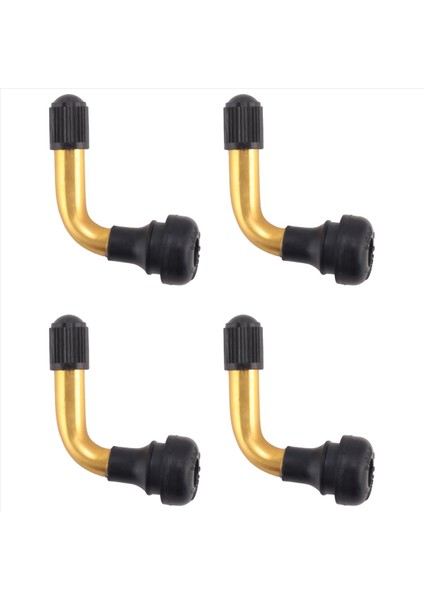 4 Adet Lastik Vana Gövdesi Dik Açılı Takmalı Kauçuk Pirinç (Yurt Dışından) fiyatları