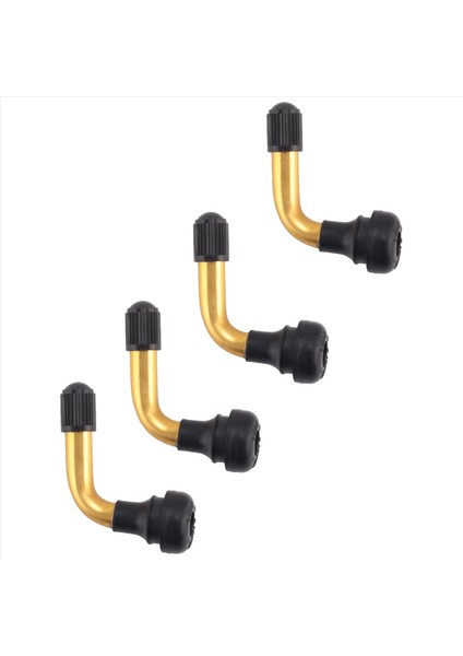 4 Adet Lastik Vana Gövdesi Dik Açılı Takmalı Kauçuk Pirinç (Yurt Dışından) modelleri