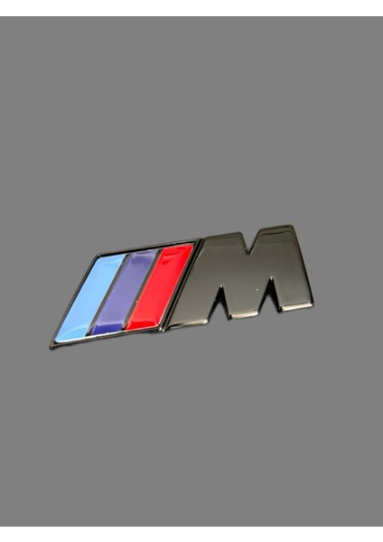 M Metal Arka Bagaj Yazısı 7cm Siyah