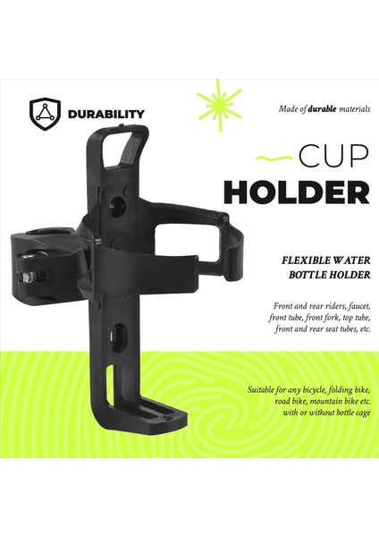 Ayarlanabilir Tokalı Su Şişesi Rafı Dağ Bisikleti Sürüş Bardak Tutucu (Yurt Dışından) fırsatları