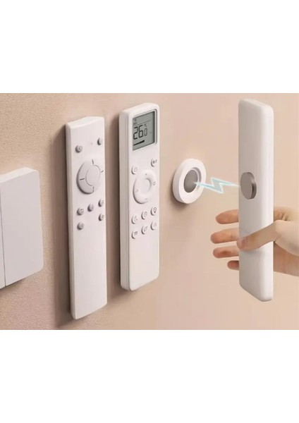 Manyetik Kumanda Tutucu – Duvar Tipi Pratik Organizer