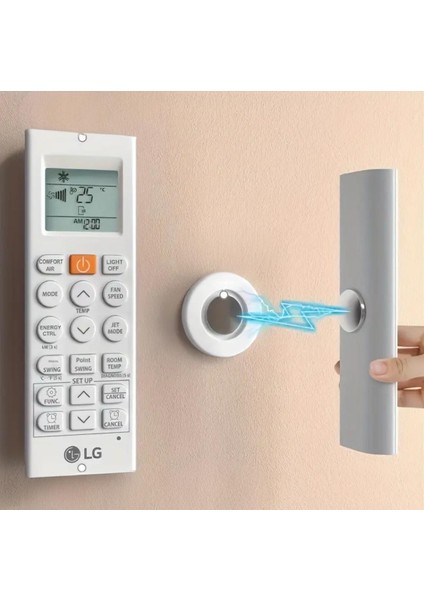 Manyetik Kumanda Tutucu – Duvar Tipi Pratik Organizer