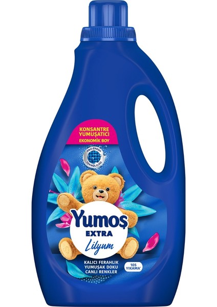 Extra Konsantre Çamaşır Yumuşatıcısı Lilyum 105 Yıkama 2520ML X1 fiyatları