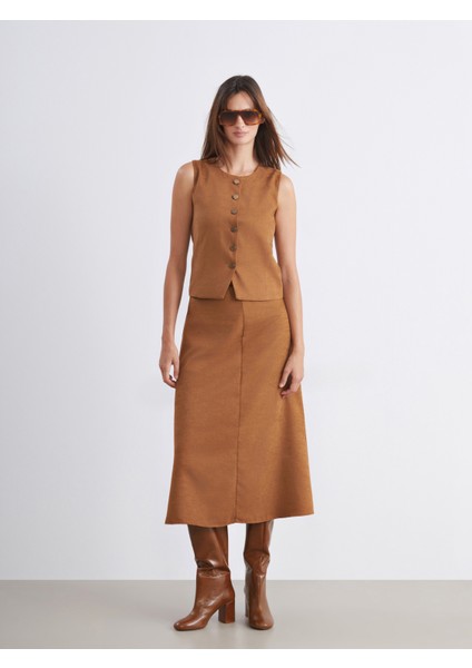 Bisiklet Yaka Kadın Yelek fiyatları