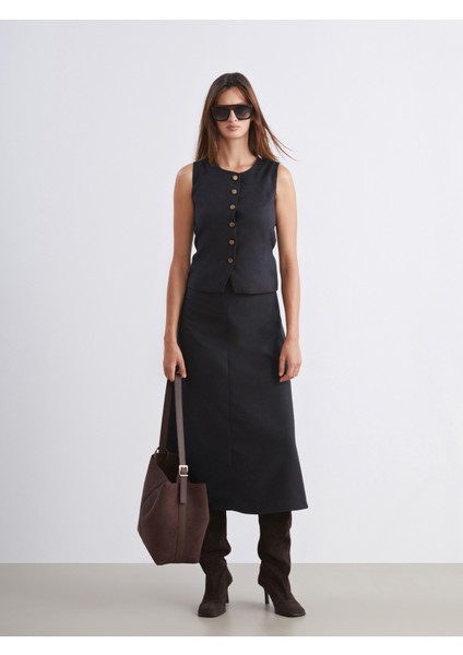 Bisiklet Yaka Kadın Yelek fiyatları