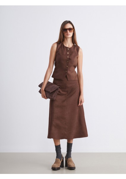 Bisiklet Yaka Kadın Yelek fiyatları