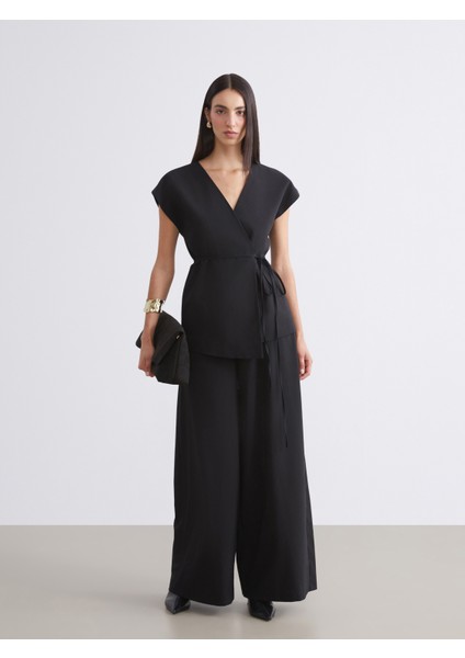 Kruvaze Yaka Kadın Klasik Yelek fiyatları