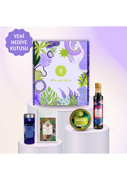 Moonlight Hediye Kutusu | Saf Matcha, Good Night Tea, Irish Coffee, Sleep Well Sirke Seti fiyatları