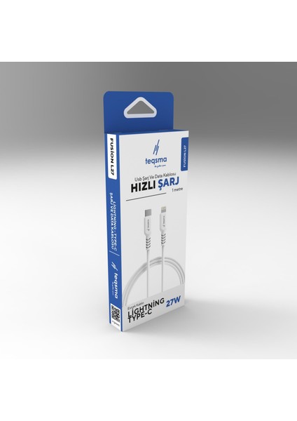 Fusıon L27 Lightning - Type-C Kablo 27W 100CM 20'li Koli modelleri