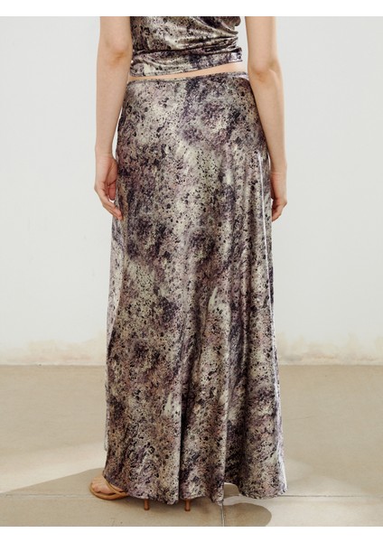 Beli Lastikli Desenli Saten Etek fırsatları