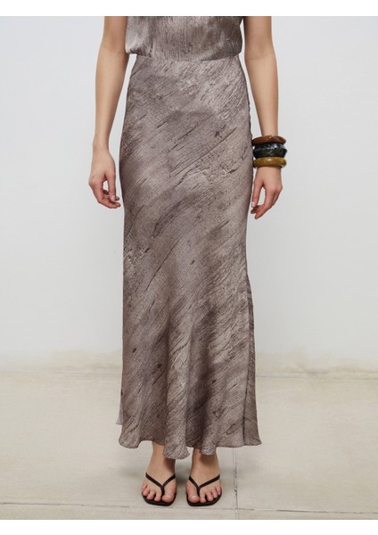 Loose Fit Dokulu Saten Etek fiyatları