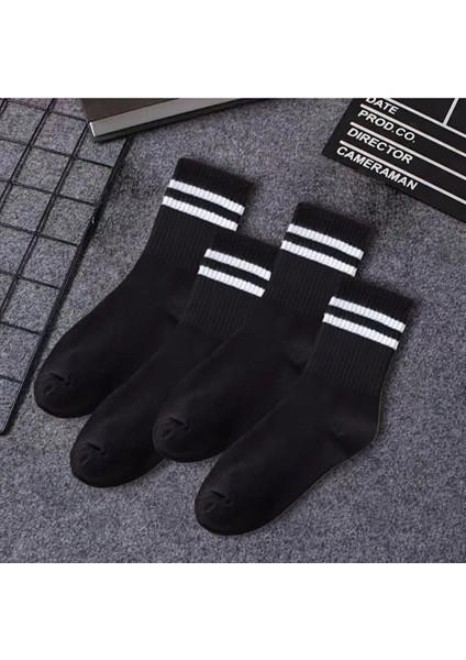 Kepi Siyah Kolej Çorap Unisex 4lü fiyatları