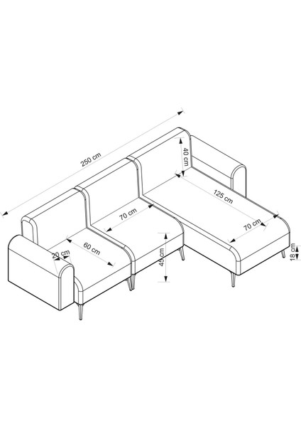 Reyna Köşe Koltuk MONA12 indirimleri