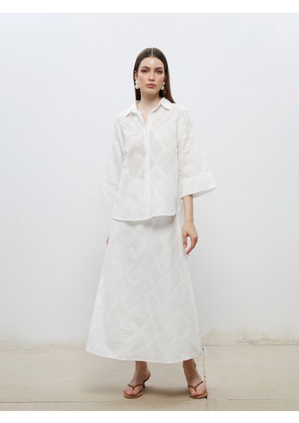 Standart Fit Ajurlu A Kesim Brode Etek