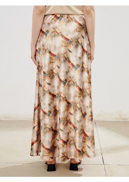 Beli Lastikli Desenli Etek fırsatları